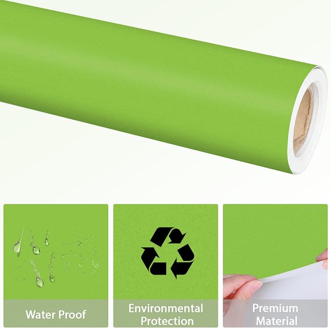 Qyeahkj 17.7in x 20ft Bulletin Board Paper Roll Bulletin Board Background Paper