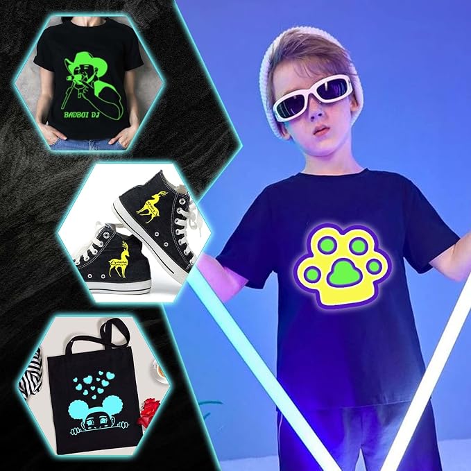 HTVRONT Neon Heat Transfer Vinyl Bundle