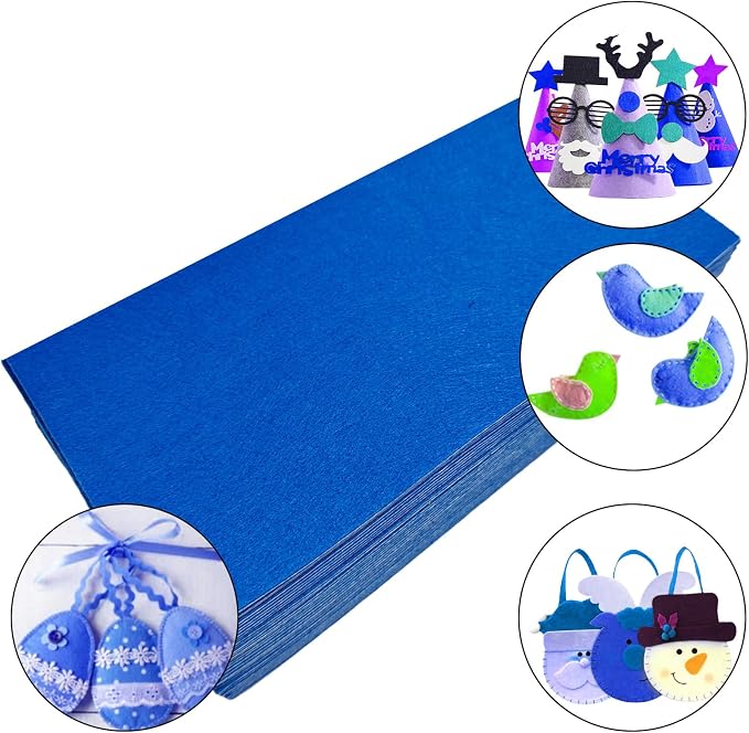 Jtnohx Self Adhesive Felt Sheets, Sticky Fabric Square