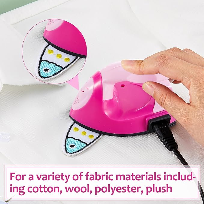 Honoson Mini Craft Iron Mini Heat Press Small Iron 3.93 x 2.36 x 2.76 in