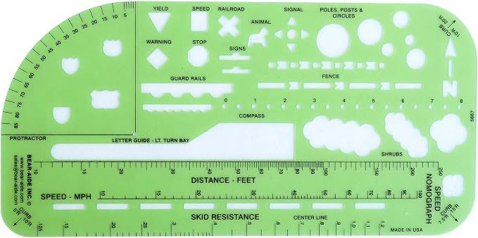 Traffic Drawing Template