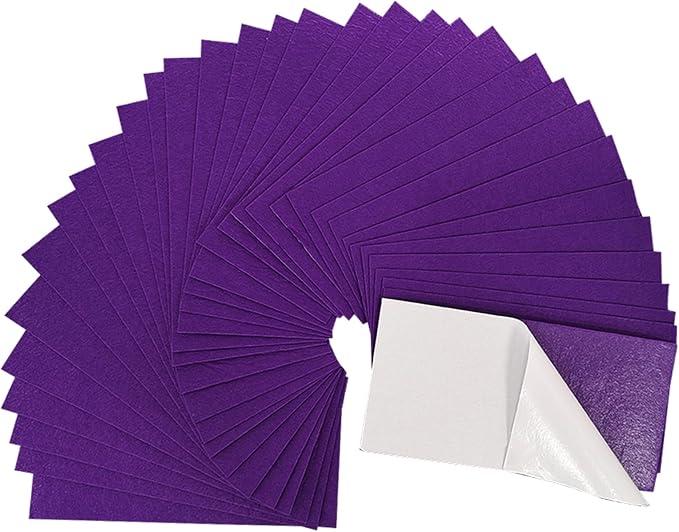 Jtnohx Self Adhesive Felt Sheets, Sticky Fabric Square