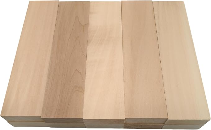 10PCS Basswood Carving Blocks, Whittling Wood Carving Kit, Unfinished Wooden
