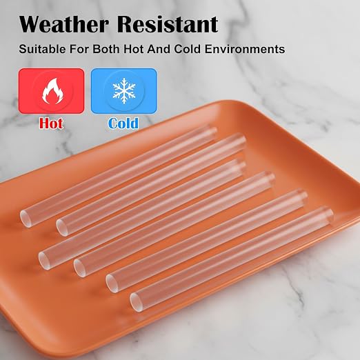 200 Pack Mini Hot Glue Sticks, 4 Inch and 8 mm Diameter High Viscosity