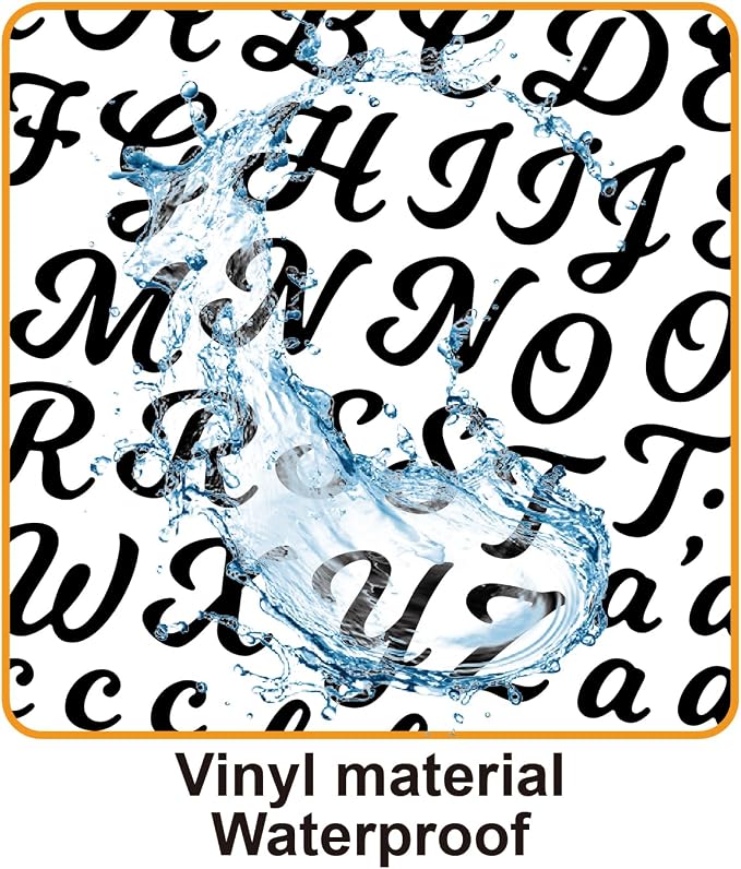 3040Pcs 20 Sheets Small Letter Number Stickers, 0.5inch Colorful Self-Adhesive