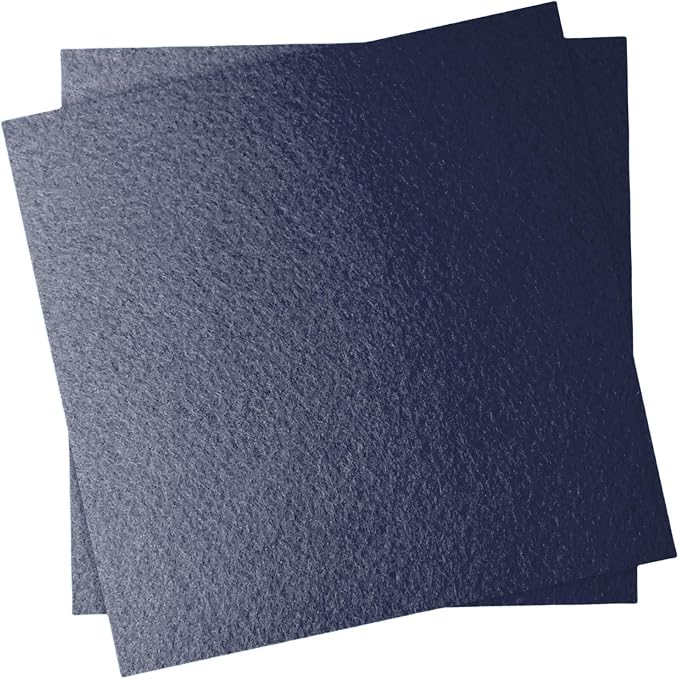 12" x 12" Felt Fabric Sheets for Crafts, 1mm Thick, Squares Felt Paper for