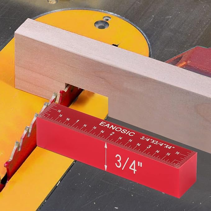 EANOSIC Setup Blocks Height Gauge Set, Bars Include Laser Engraved Size Markings
