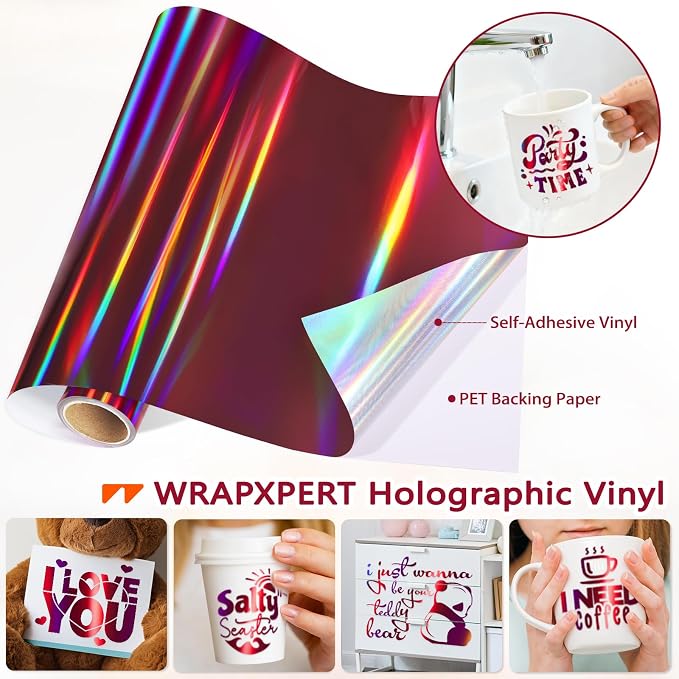WRAPXPERT Holographic Vinyl Roll