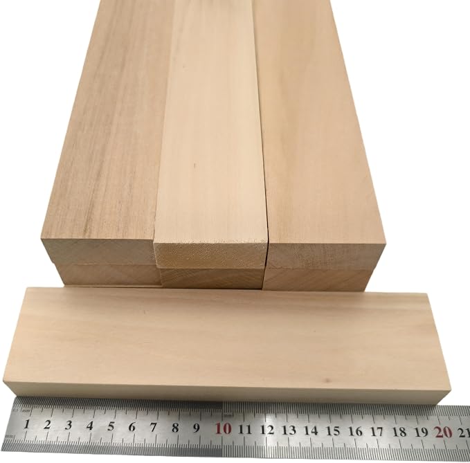 10PCS Basswood Carving Blocks, Whittling Wood Carving Kit, Unfinished Wooden