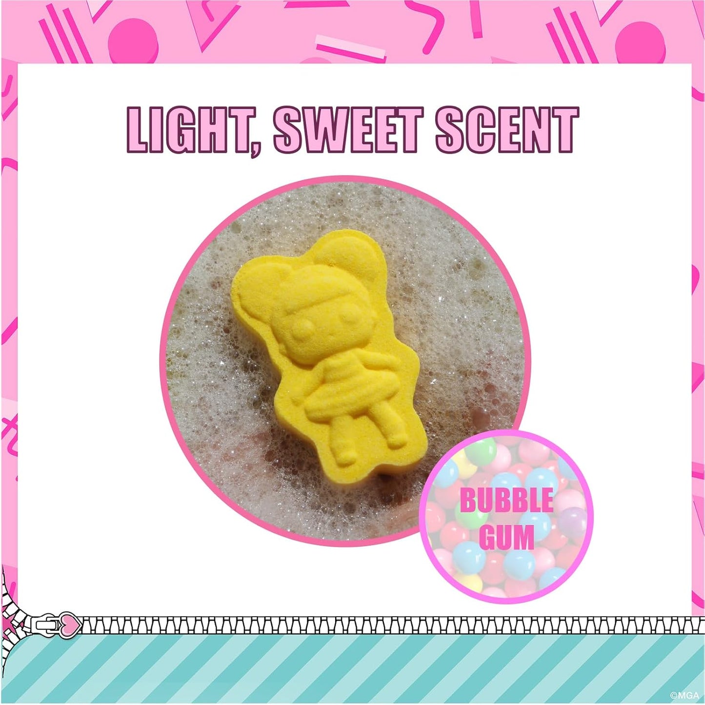 L.O.L. Surprise! 6 Piece Bath Bombs for Kids, Bubble Gum Scented, Bath Toys for Kids, Ages 3+, by Townley Girl