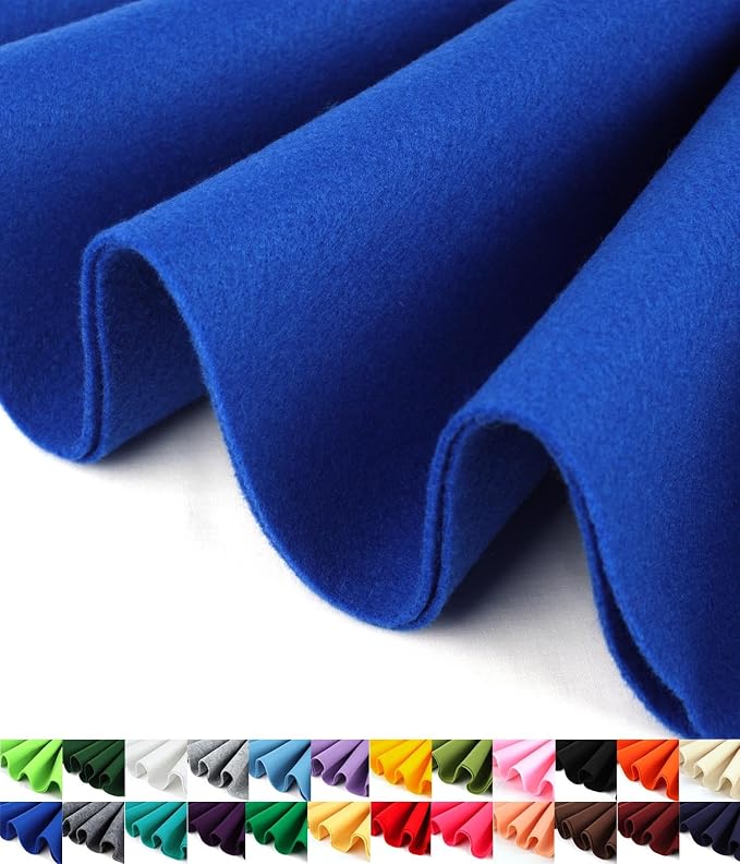 Barcelonetta | Felt Fabric | 36"X 36"Square | 1.6mm Thick | Acrylic & Soft |