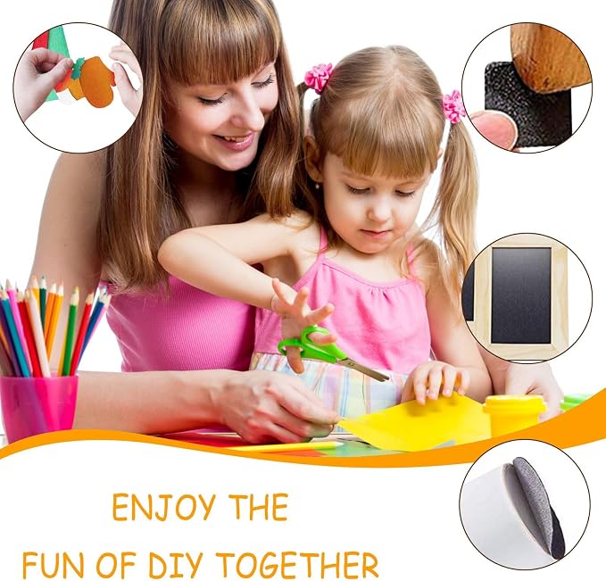 Jtnohx Self Adhesive Felt Sheets, Sticky Fabric Square