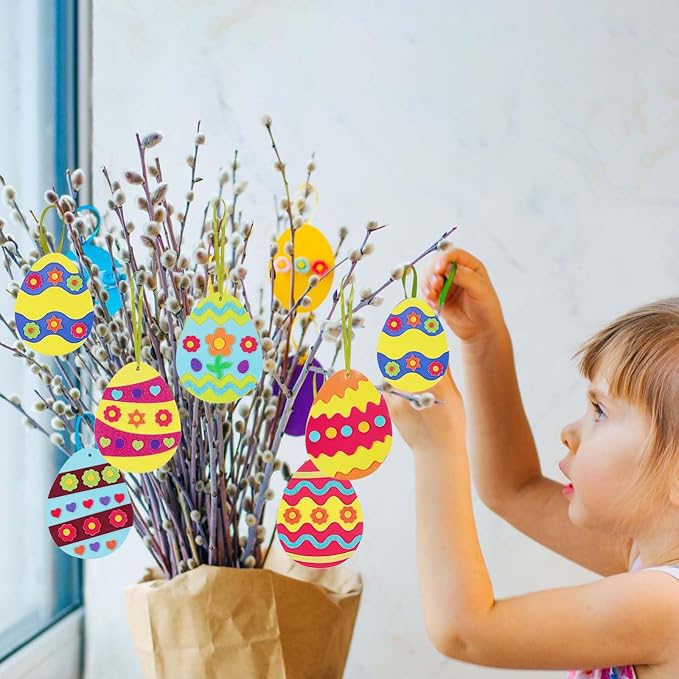 Fennoral 24 Pack Easter Egg Craft