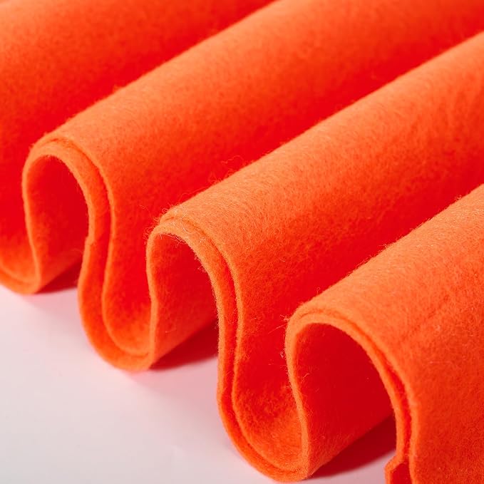 Soft Felt Fabric Sheets 1.6mm Thick Sewing Patwork Material Large Craft Felt