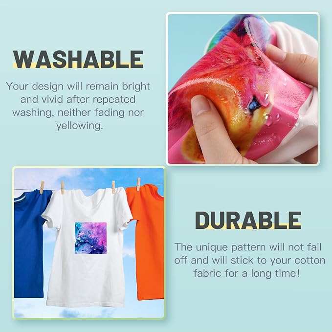 HTVRONT Sublimation HTV Sheets for Cotton Fabric