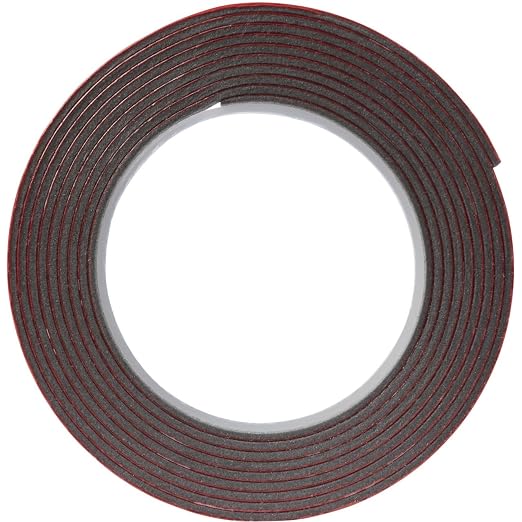 3M Auto Exterior Attachment Tape, 1/4 in x 5 ft, Heavy Duty Double-Sided