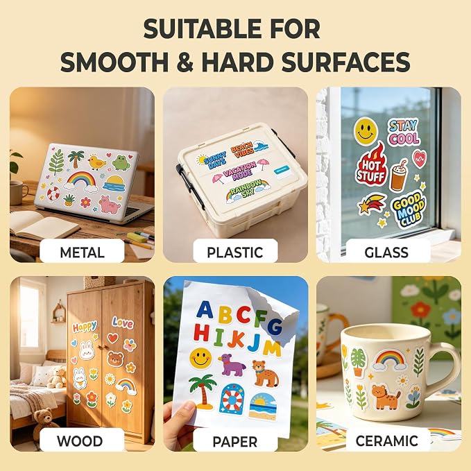 HTVRONT Printable Vinyl Sticker Paper