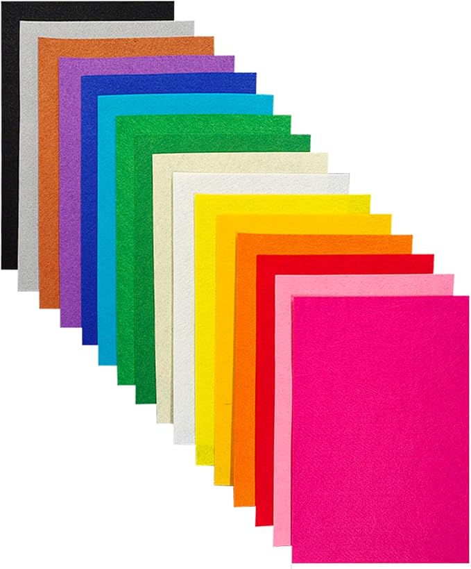 Jtnohx Felt for Crafts, Craft Felt Square for Sewing