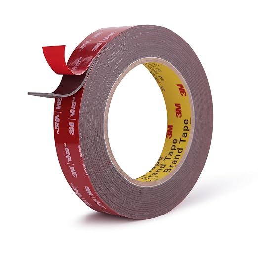 3M Double Sided Tape, Heavy Duty, 3/4” x 18Ft, Waterproof Foam Mounting Tape