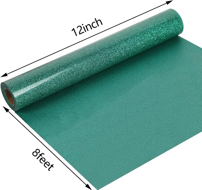 guangyintong HTV Glitter Green Roll