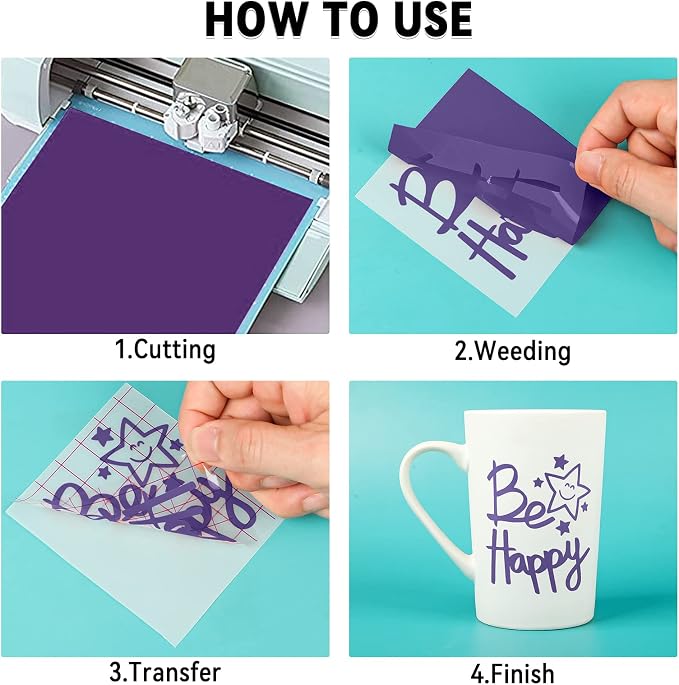 Lya Vinyl Purple Permanent Vinyl