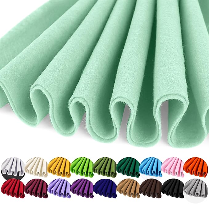 IONTACH 36" X 36" Soft Felt Fabric 1.6mm Thick | Felt Sheets