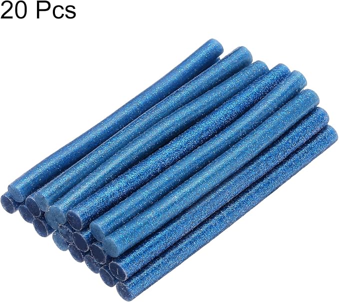 uxcell 20pcs Hot Glue Sticks for Glue Gun 7mm/0.28-inch x 4-inch Mini Hot Melt
