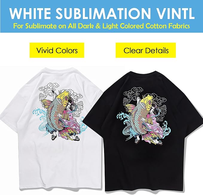 A-SUB Sublimation HTV for Dark and Light Fabric