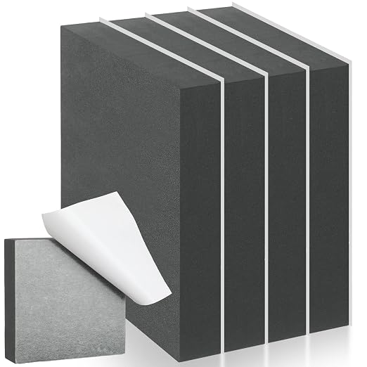 4 Pcs 1" Thick Foam Padding Sheet