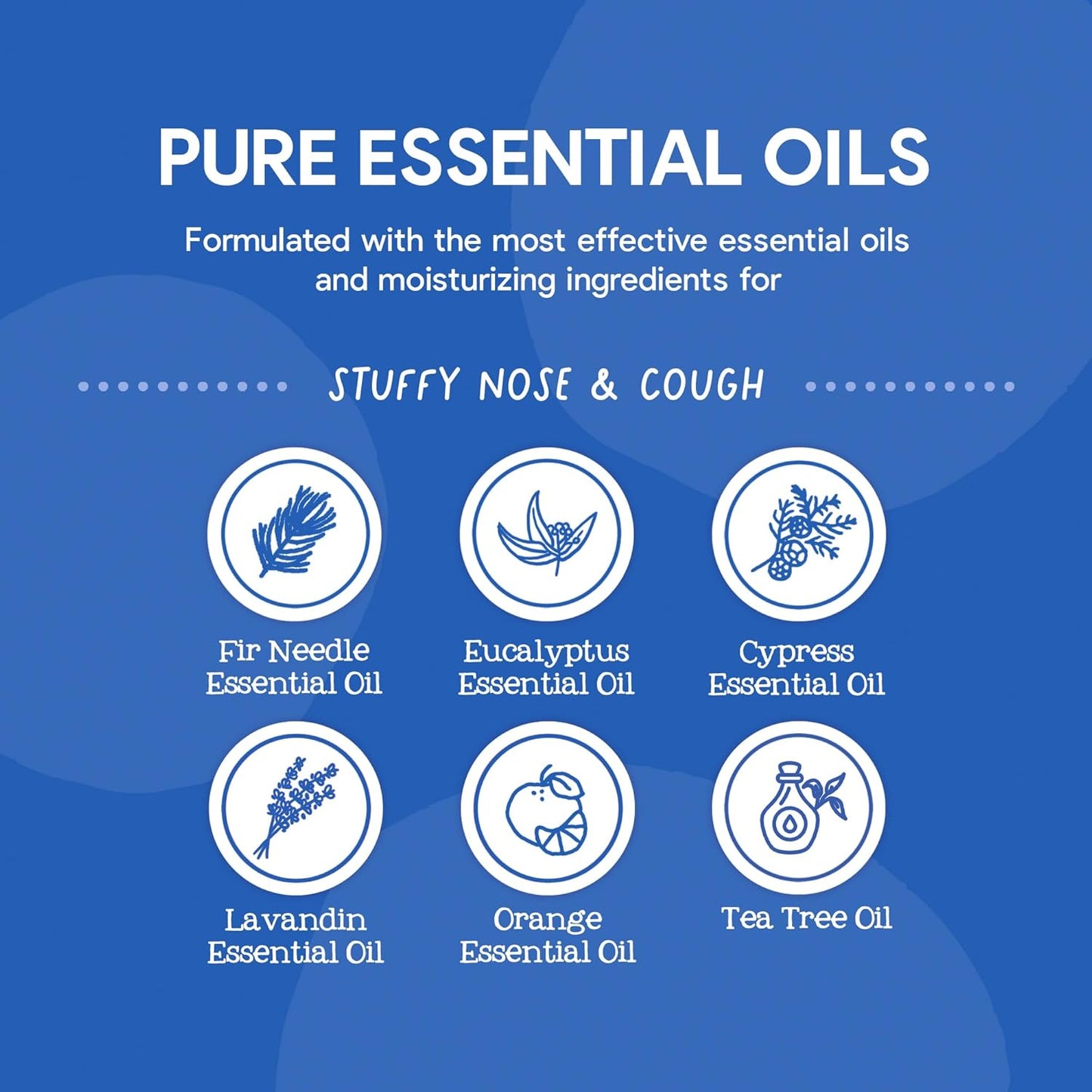Oilogic Stuffy Nose & Cough Vapor Cream Essential Oil for Babies & Toddlers - Gentle Baby Essentials Soothe Cough and Stuffy Noses - Pediatrician-Tested & Safe for Babies, 3.5 Fl Oz