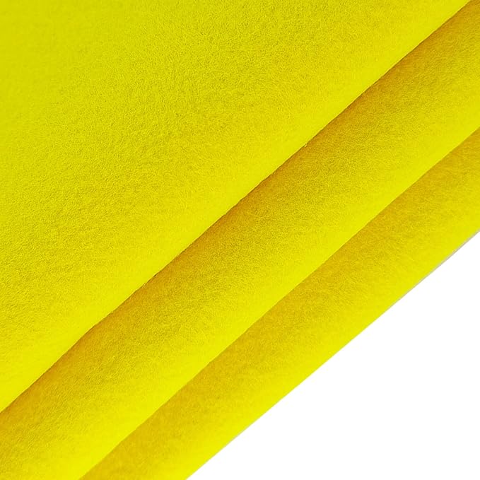 Jtnohx Color Felt, 1 Square Yard Felt Fabric, 1.4mm Thickness Flexible Craft