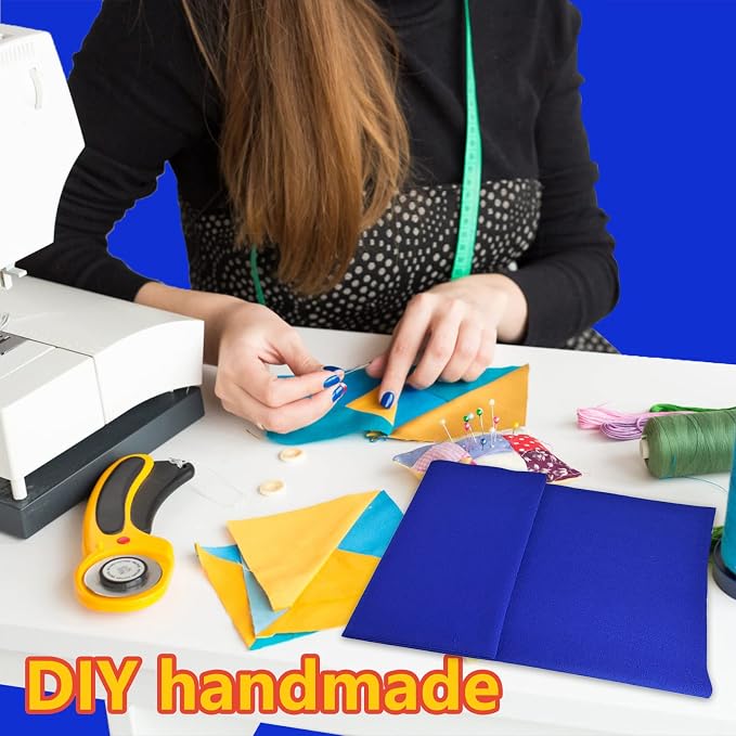 Jtnohx Color Felt, 1 Square Yard Felt Fabric, 1.4mm Thickness Flexible Craft