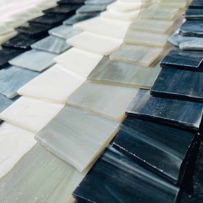 Stained Glass Scraps Sheets, Mosaic Tiles
