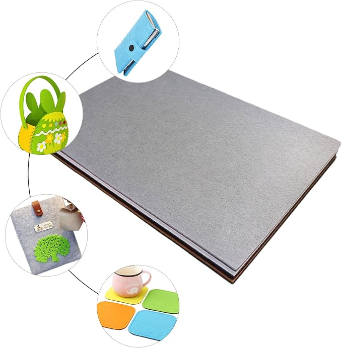 Jtnohx Stiff Felt, 2mm Thick Felt Sheets