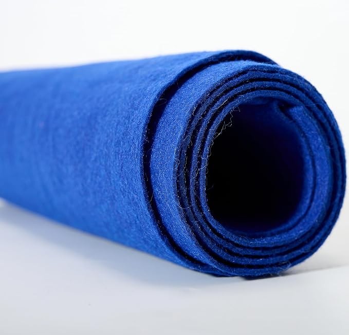 Soft Felt Fabric Sheets 1.6mm Thick Sewing Patwork Material Large Craft Felt