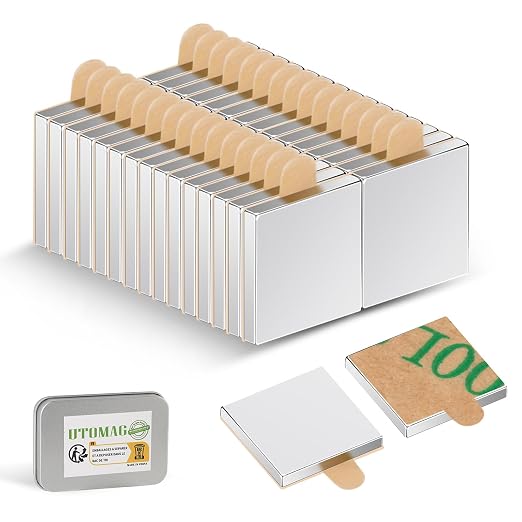 UTOMAG 30 Pcs Rectangular Neodymium Magnets