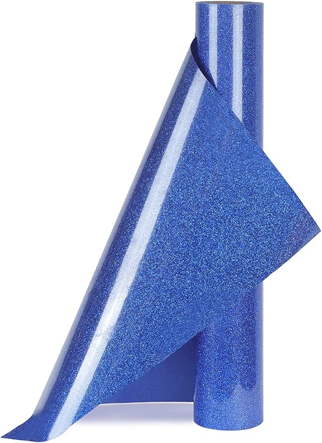 HTVVETUR Glitter HTV Vinyl Rolls Heat Transfer Vinyl
