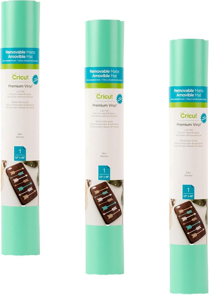 Cricut Removable Vinyl, Mint