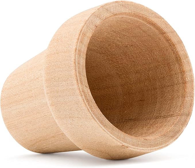 Woodpeckers Small Craft Flower Pot 1-5/16-inch x 1-3/4-inch