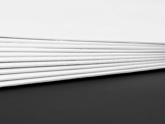 CleverDelights White 8" x 12" Foam Sheets