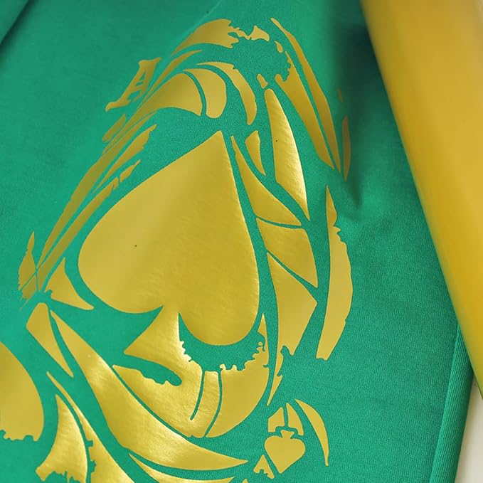 guangyintong Heat Transfer Vinyl Gold HTV Rolls, Glossy Surface HTV Vinyl