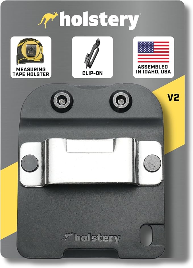 Holstery TapeMaster | Clip-On Tape Measure Holder