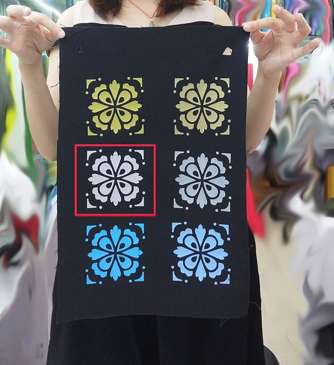 Guangyintong Heat Transfer Vinyl Gray HTV Rolls, Glossy Surface HTV