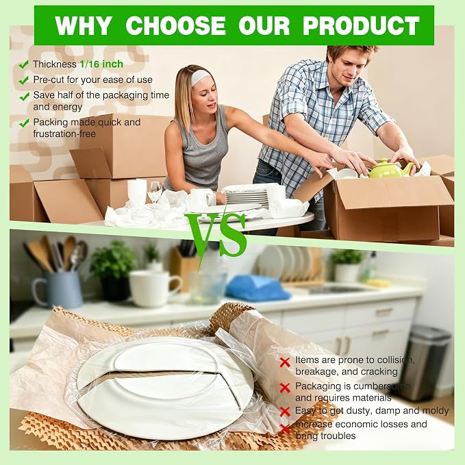 3X Thicker Foam Sheets, 110 Pack Foam Sheets