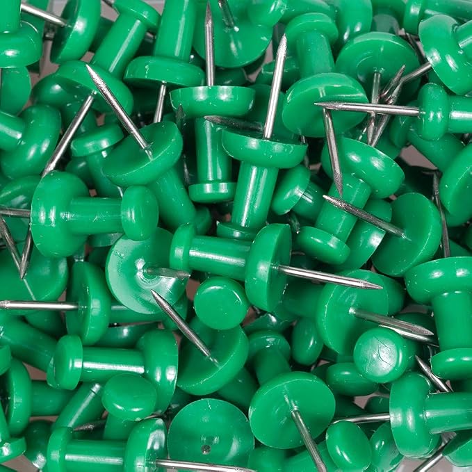 JAM PAPER Colorful Push Pins