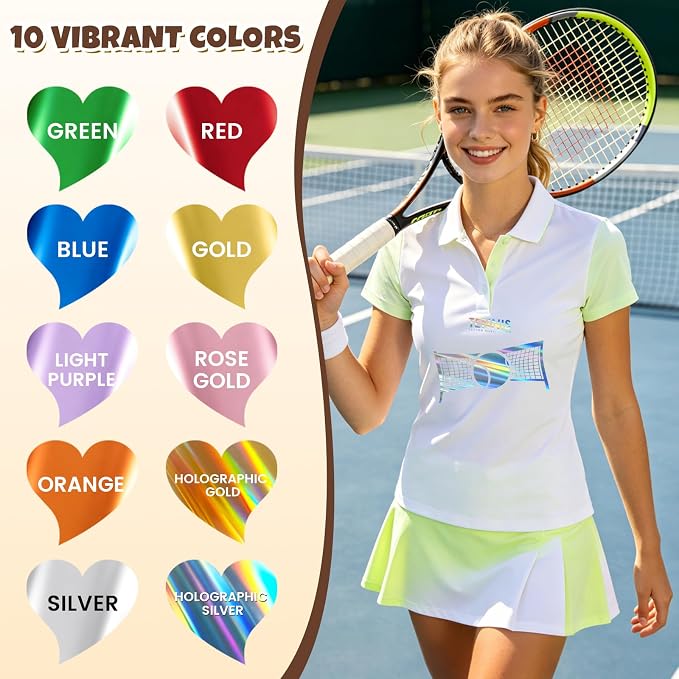 Holographic HTV Heat Transfer Vinyl Roll