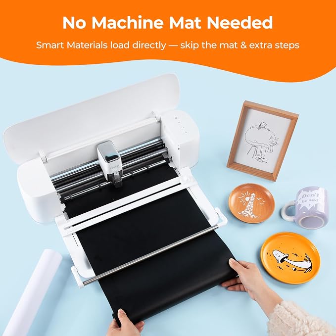 HTVRONT Smart Permanent Vinyl, No Cutting Mat Needed,