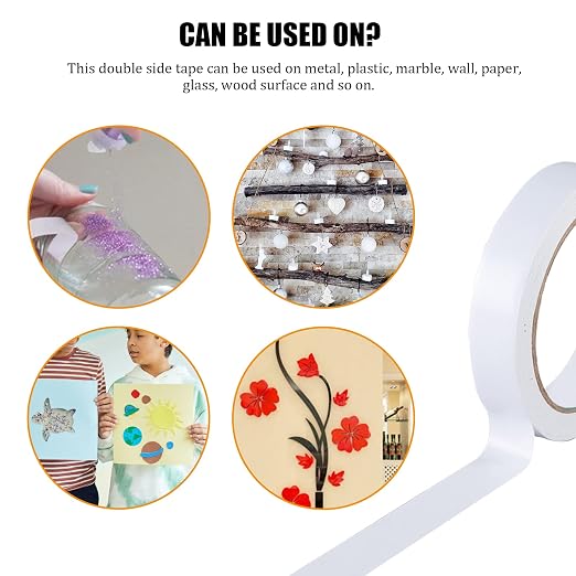 6 Roll 3 Sizes Double Sided Tape