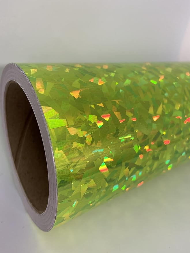Holographic Crystal Sign Vinyl, HOLOCRYSTAL self-Adhesive Plastic