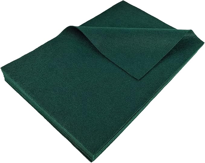 Jtnohx Color Felt, Soft Felt Sheets, 1.4mm Thick 8"x12" Handicraft Felt Fabrics